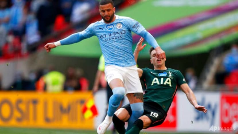 Man City's Walker racially abused online after League Cup win Man City's Walker racially abused online after League Cup win