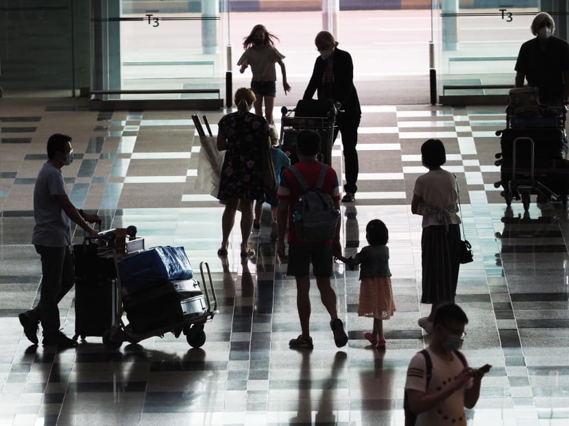 Border controls for travellers will also, from 11.59pm on Oct 6, 2021, be determined based on travellers’ recent travel history in the previous 14 days, instead of 21 days at present. Border controls for travellers will also, from 11.59pm on Oct 6, 2021, be determined based on travellers’ recent travel history in the previous 14 days, instead of 21 days at present.