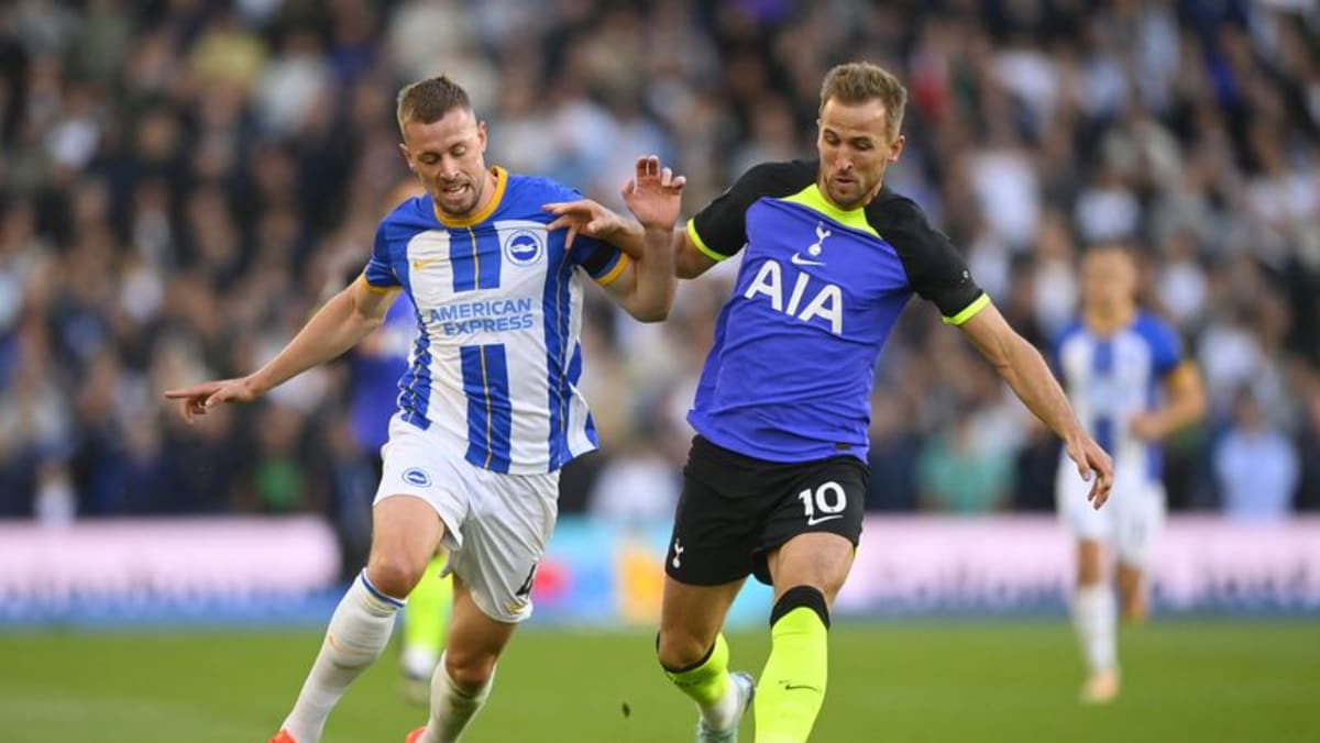 Sundulan Kane menenggelamkan Brighton saat Spurs mempertahankan kemenangan 1-0