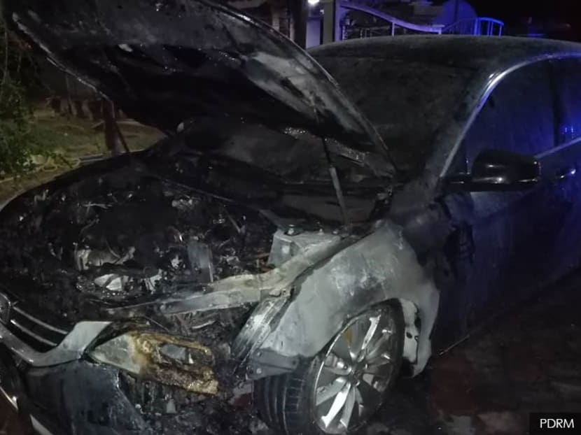 Police investigations revealed that the torching of Mr Asri’s car came about after the suspects could not carry out their initial plan, which was to splash acid on the mufti’s face.