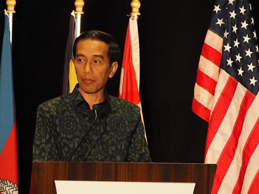 Delivering the keynote speech at a business conference held in San Francisco, Mr Widodo painted an optimistic picture of the Indonesian economy. Photo: Albert Wai/TODAY