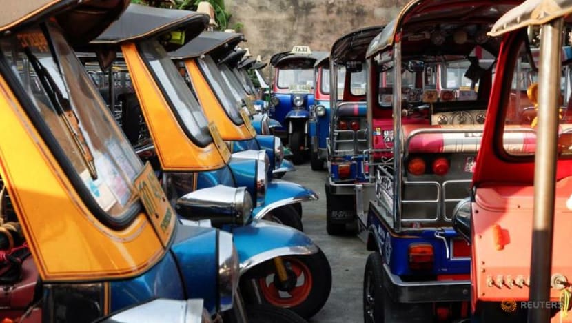 Thailand's tuk tuks, tour buses and boats marooned at Lunar New Year