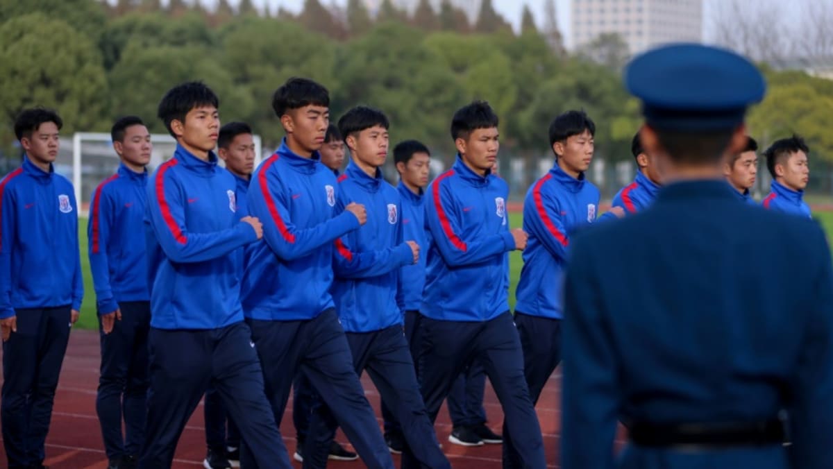China athletes as young as seven in military training to ‘create iron army’