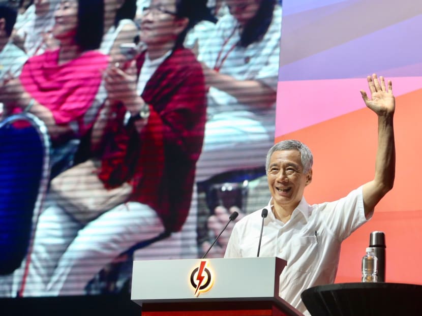 Prime Minister Lee Hsien Loong said Singapore’s economic growth this year may beat the official forecast and exceed three per cent. Photo: Koh Mui Fong/TODAY