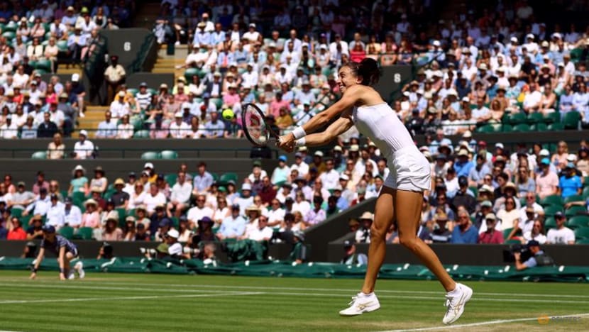 Rybakina powers past Martic into first Wimbledon quarters Rybakina powers past Martic into first Wimbledon quarters