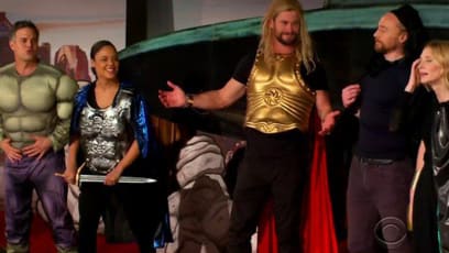'The Late Late Show With James Corden' Introduces 4D Format With 'Thor: Ragnarok' Cast
