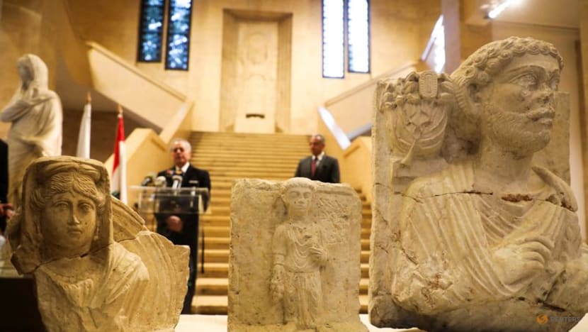 Lebanese museum returns artefacts from Syria's ancient city of Palmyra Lebanese museum returns artefacts from Syria's ancient city of Palmyra