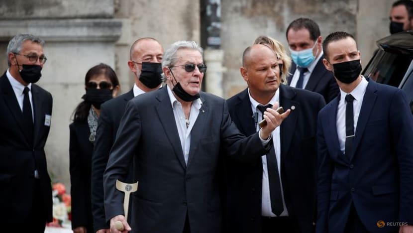Family, stars including Alain Delon bid farewell to iconic French actor Belmondo Family, stars including Alain Delon bid farewell to iconic French actor Belmondo