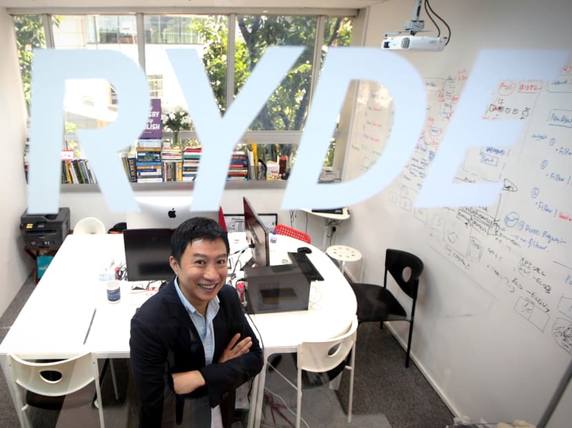 Ryde CEO Terence Zou. Photo: Jason Quah/TODAY