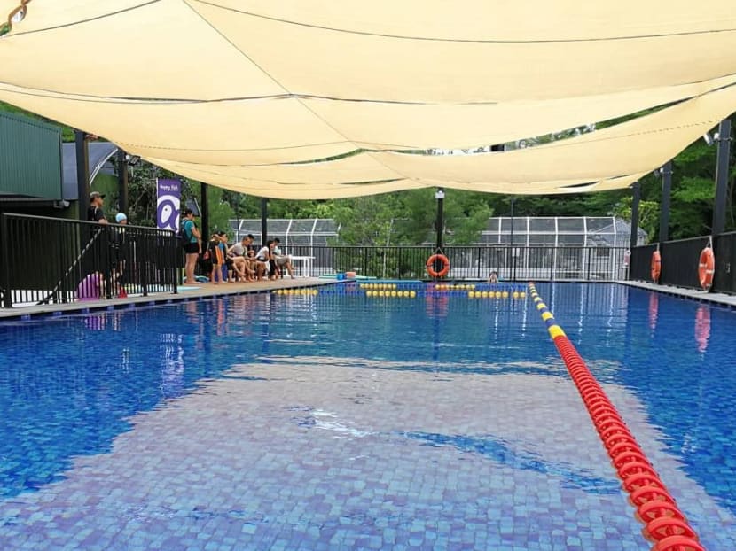 A pool at Happy Fish Swim School's Jurong East branch.