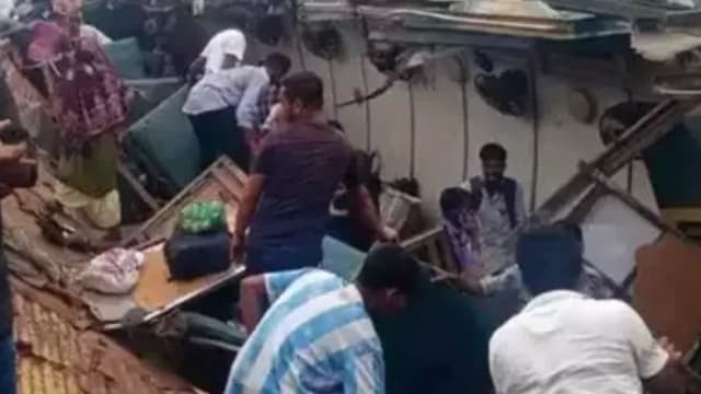 孟加拉客运火车和载客火车相撞 至少15人丧命百人受伤