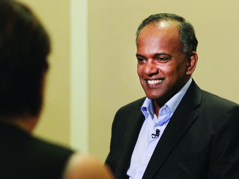 Minister for Law K Shanmugam has welcomed the announcement that SIM University (UniSIM) will be hosting the country's third law school. Photo: Ooi Boon Keong