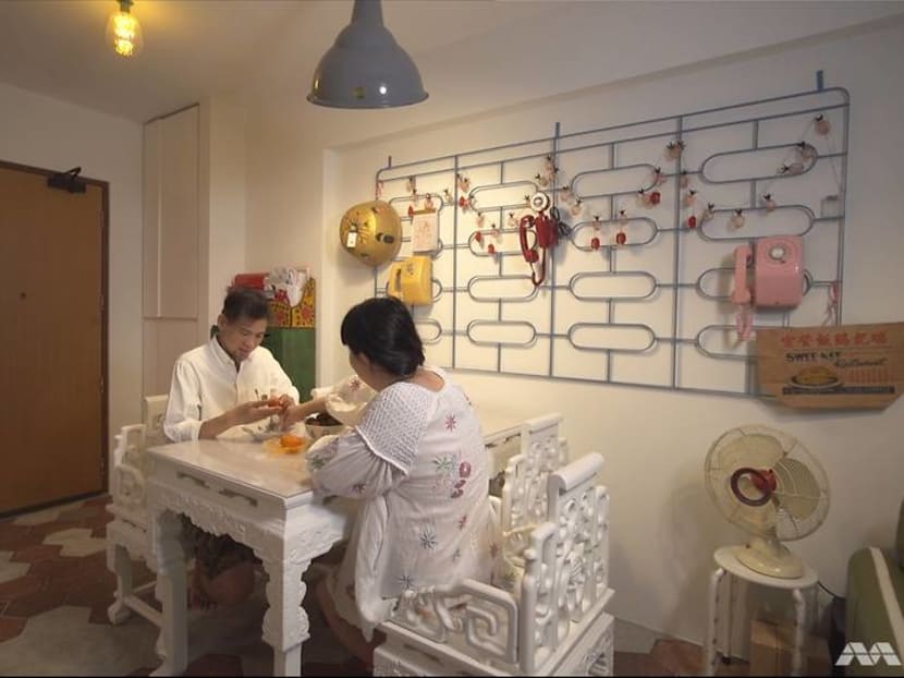 How a nostalgic couple brought 'old Singapore' into their new 700 sq ft BTO flat