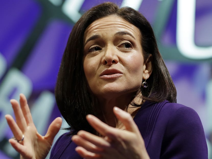 Facebook chief operating officer Sheryl Sandberg speaks during a forum in San Francisco. AP file photo