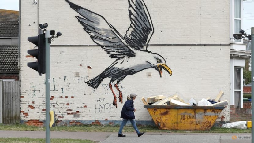 A Great British Spraycation: Banksy's new seaside murals A Great British Spraycation: Banksy's new seaside murals
