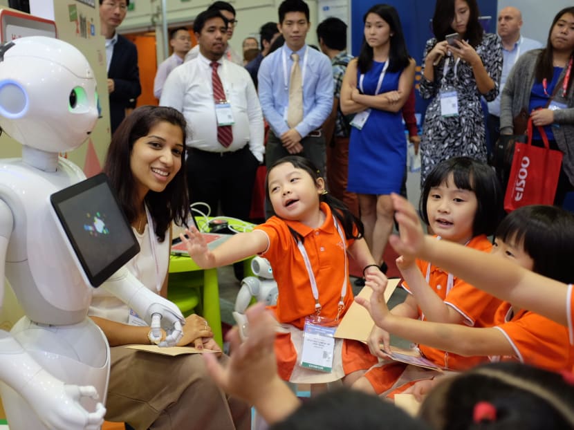 Robots in pre-schools ‘make lessons interactive, fun’