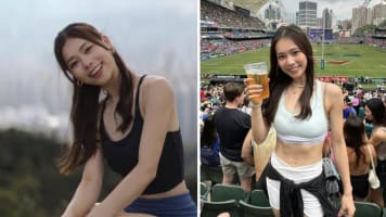 TVB Star Jessica Liu Thinks Someone Poured Urine On Her At A Rugby Tournament 