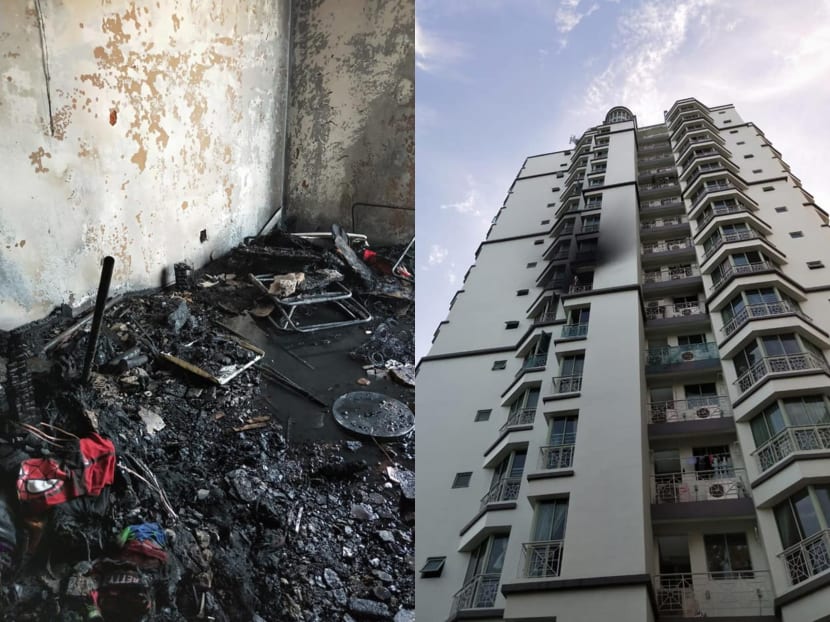 180 residents self-evacuate after early morning fire at Buangkok condo, likely caused by charging e-bike