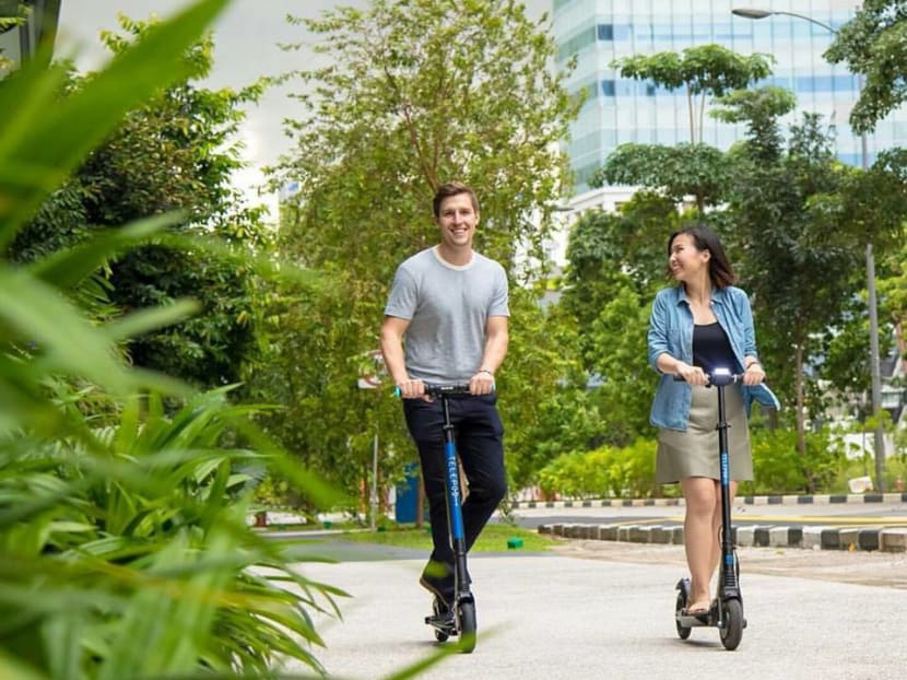 Telepod, the homegrown e-scooter sharing start-up, expanded its services to the National University of Singapore (NUS) last week. This comes on the heels of an ongoing trial at Nanyang Technological University (NTU) that has been doing well. Photo: Telepod Facebook Page