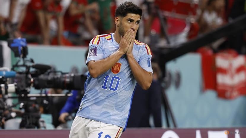 Morocco and Spain scoreless at halftime Morocco and Spain scoreless at halftime