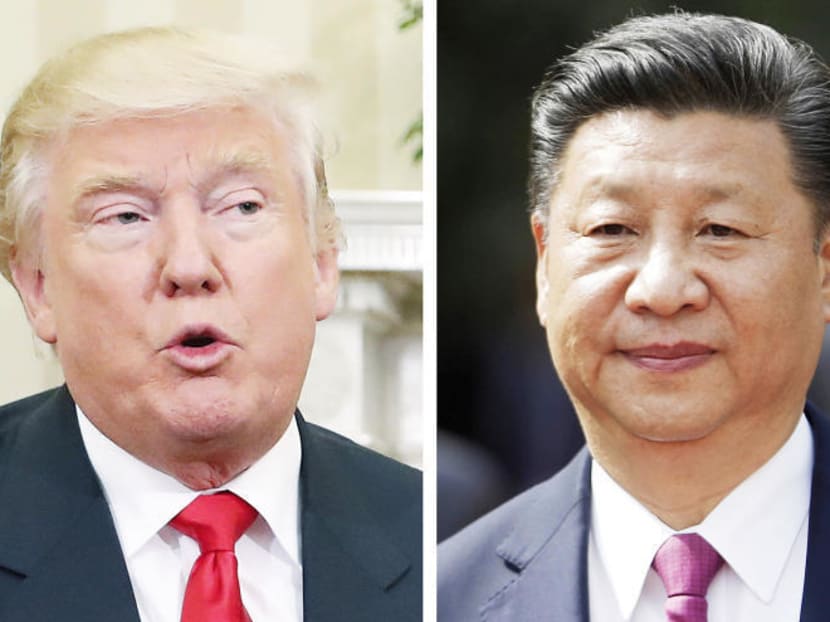 US President Donaldo Trump (left) and China President Xi Jinping will meet at Florida on April 6-7. Photo: AP
