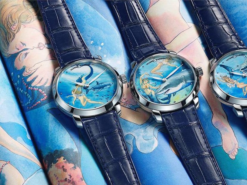 What happens when a watchmaker teams up with a comic book illustrator What happens when a watchmaker teams up with a comic book illustrator