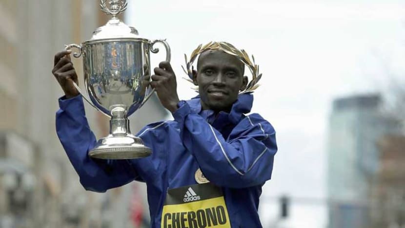 Athletics: Cherono in last gasp Boston Marathon win Athletics: Cherono in last gasp Boston Marathon win