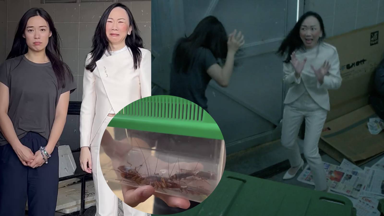 Rebecca Lim And Chiou Huey Had To Film With Live Cockroaches For This Icky Scene In Mediacorp Drama Soul Doctor