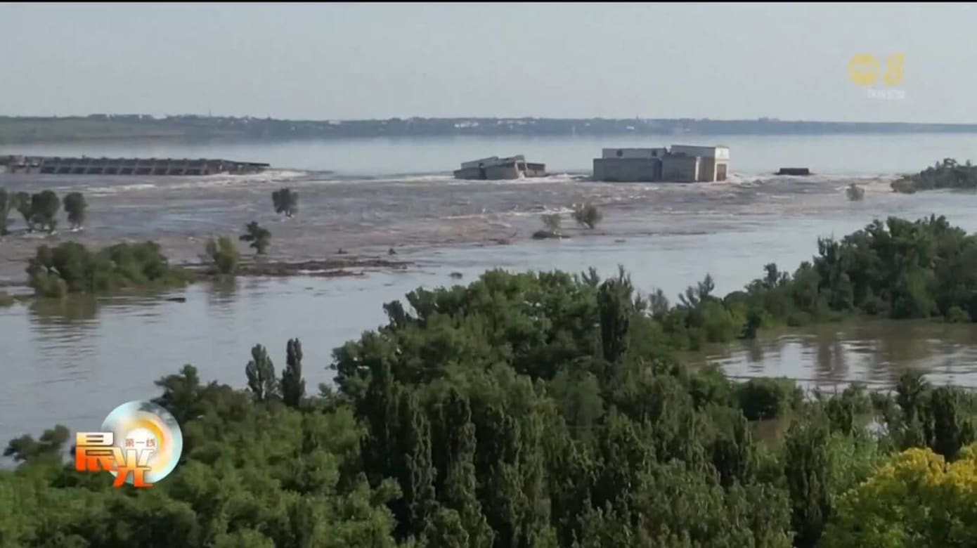 泽连斯基：俄罗斯蓄意炸毁水坝是恐怖主义行为