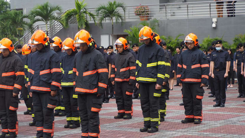 Fallen NSF firefighter posthumously promoted to sergeant by SCDF