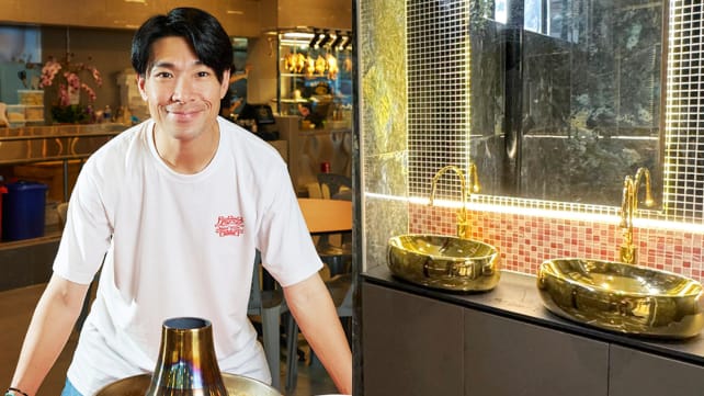 Ben Yeo splurges S$80,000 on posh toilets for his new kopitiam