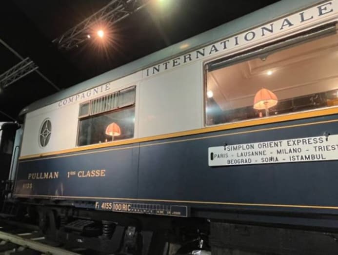 First look: Original Orient Express train arrives at Singapore's Gardens by  the Bay