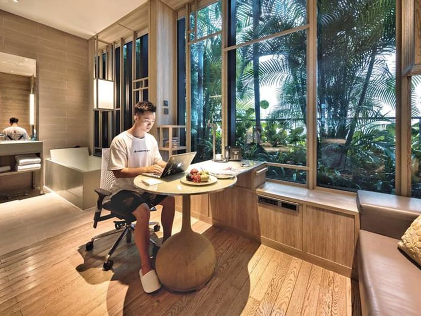 Need a change in scenery? Swap your home office for a hotel room instead Need a change in scenery? Swap your home office for a hotel room instead
