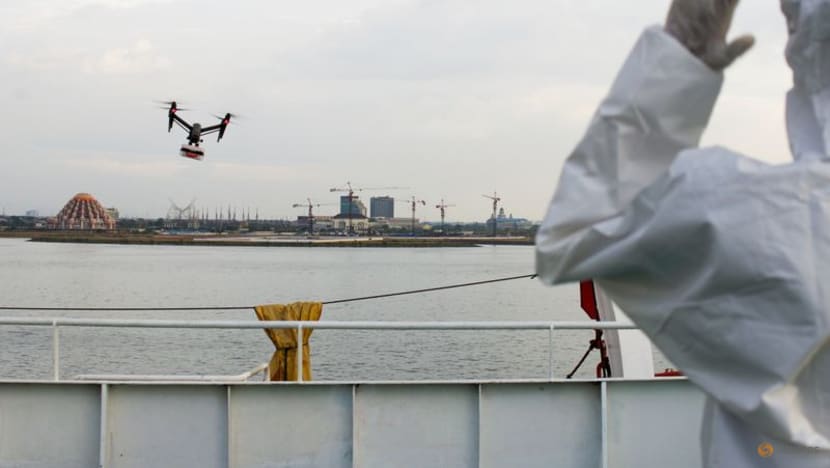 In Indonesia, drone deliveries provide lifeline for isolating COVID-19 patients In Indonesia, drone deliveries provide lifeline for isolating COVID-19 patients
