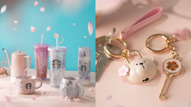 又见樱花盛开！本地与韩国Starbucks首次协创　春季樱花新品浪漫登场