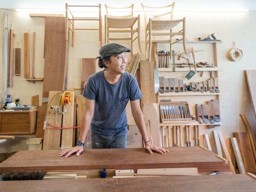 He went from web developer to furniture maker: A more fulfilling life making chairs