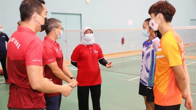 President Halimah to skip Tokyo Olympics visit due to COVID-19 'travel restrictions' President Halimah to skip Tokyo Olympics visit due to COVID-19 'travel restrictions'