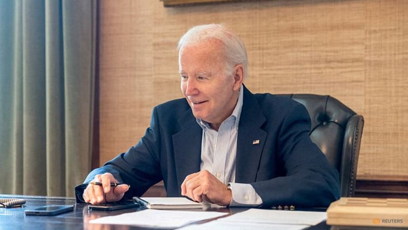 Biden's COVID-19 symptoms have improved considerably, mainly has sore throat: Doctor