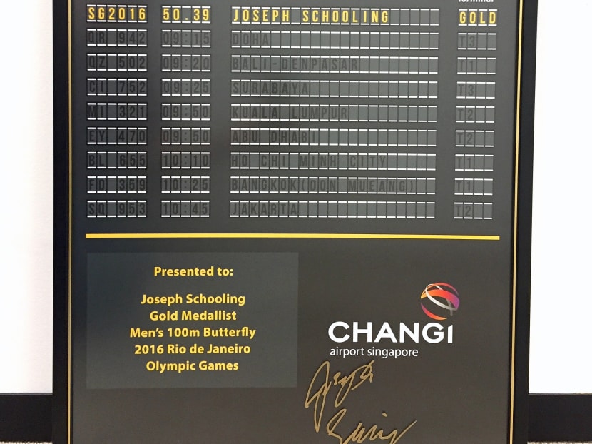 Behind Changi Airport’s awesome response to Joseph Schooling’s triumph Behind Changi Airport’s awesome response to Joseph Schooling’s triumph