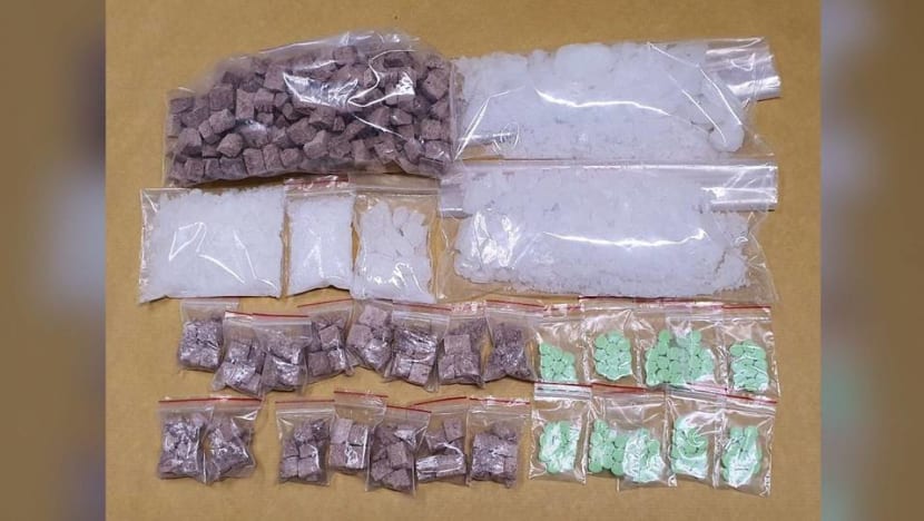 2 arrested, S$73,000 worth of drugs seized in CNB operation