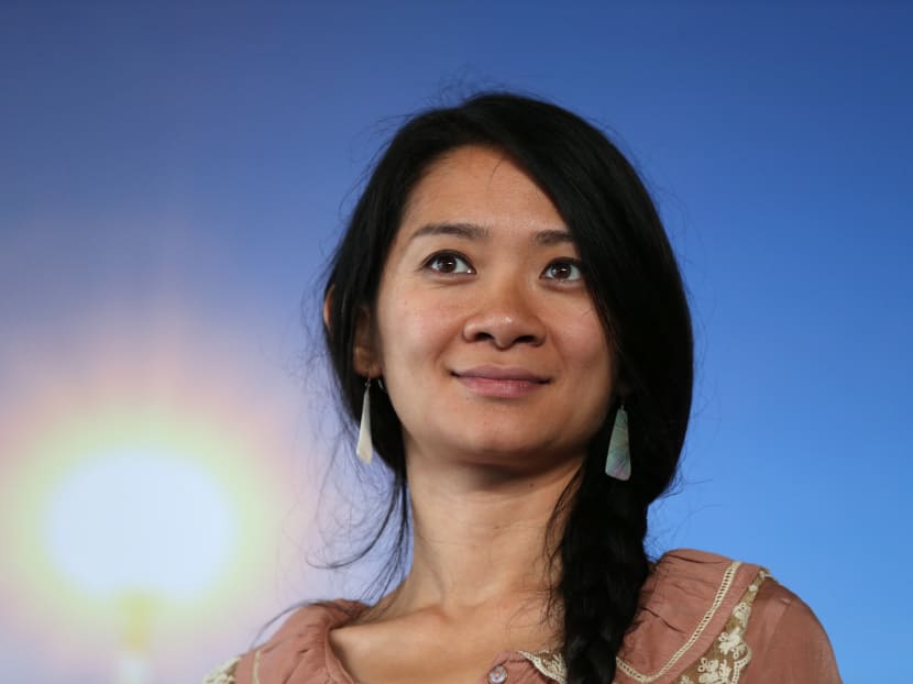 Director Chloe Zhao poses during a photocall to present the movie Songs My Brothers Taught Me in the French northwestern sea resort of Deauville during the 41th Deauville US Film Festival on Sept 5, 2015.