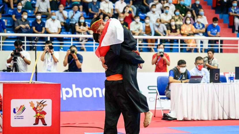 ‘It means everything to me’: Silat exponent Iqbal finally strikes SEA Games gold on his sixth attempt ‘It means everything to me’: Silat exponent Iqbal finally strikes SEA Games gold on his sixth attempt