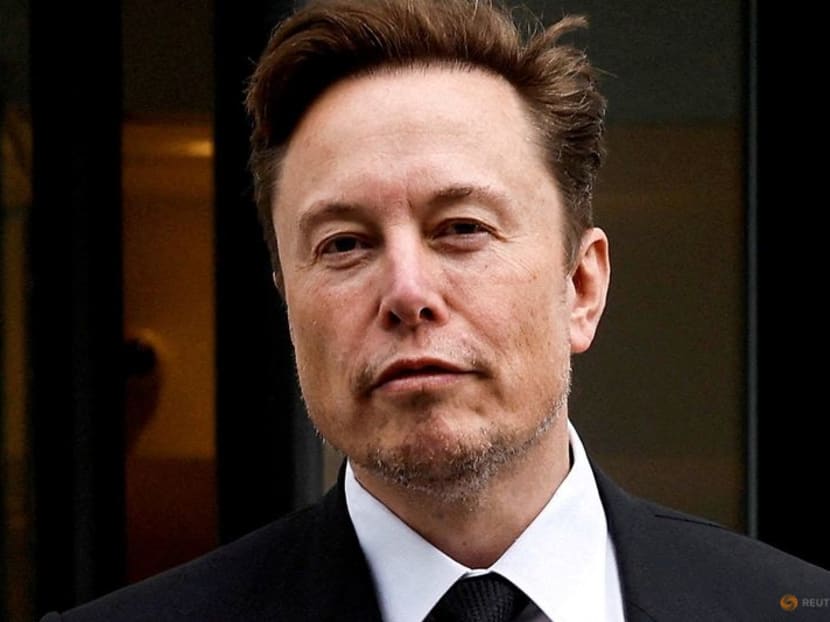 Tesla CEO Elon Musk and his security detail depart the company’s local office in Washington, US, on Jan 27, 2023 Tesla CEO Elon Musk and his security detail depart the company’s local office in Washington, US, on Jan 27, 2023