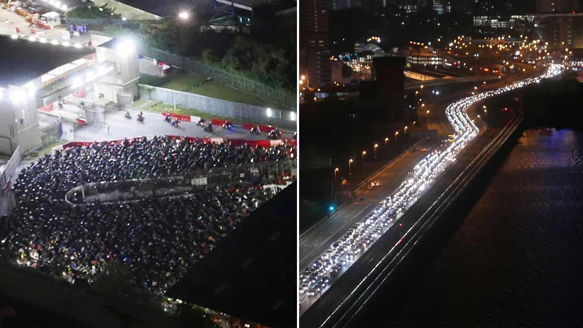 Malaysia's Lockdown Begins, Commuters Rush To Make It Back To Singapore