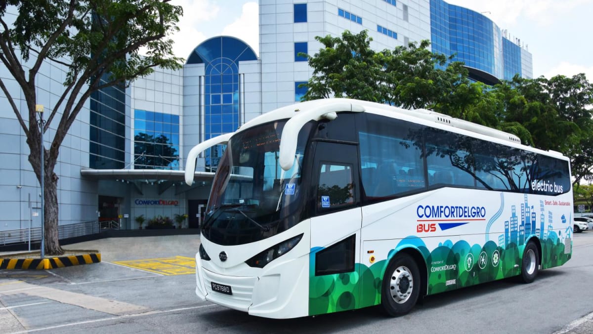 Comfortdelgro Clinches S m Contract To Run Electric Shuttle Bus Services At Ntu From September Cna