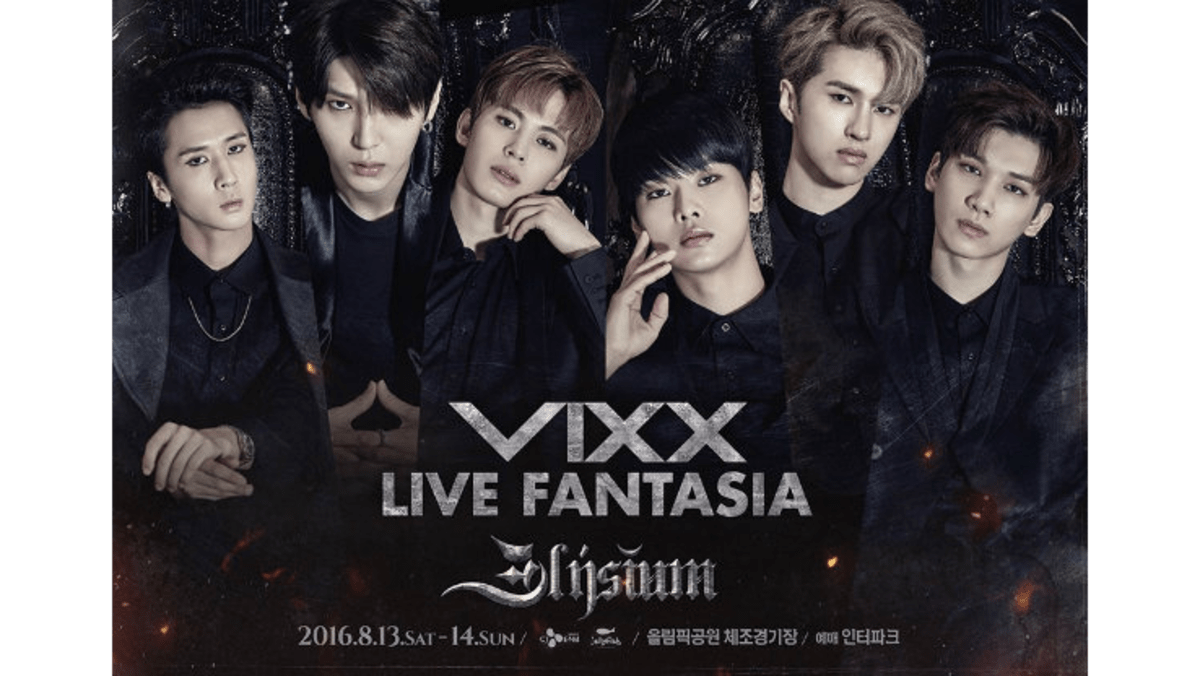 VIXX Looks Powerful and Chic in Newly Released Concert Posters 8days