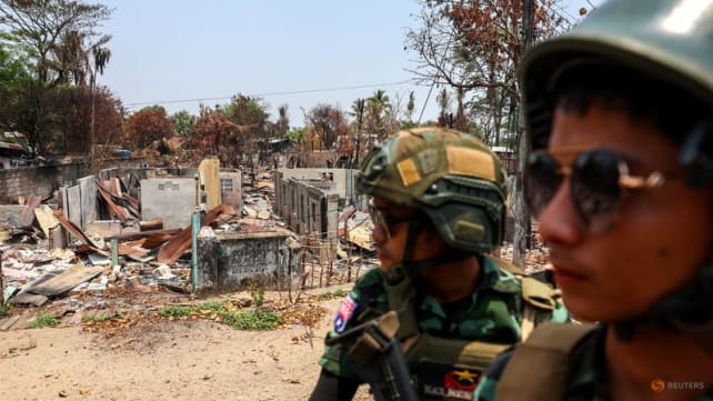 In a rebel-held Myanmar town, fragile unity pushes junta to the brink