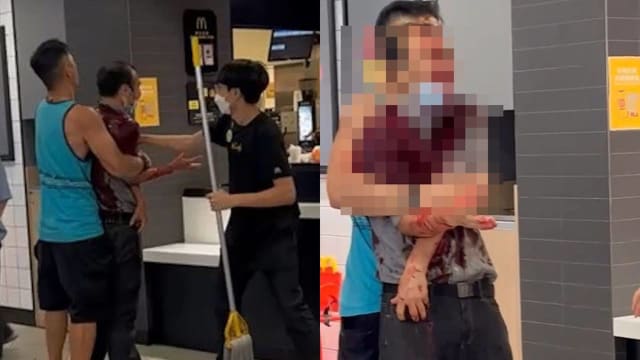 香港麦当劳发生砍人案 “好好先生”经理在厨房被砍