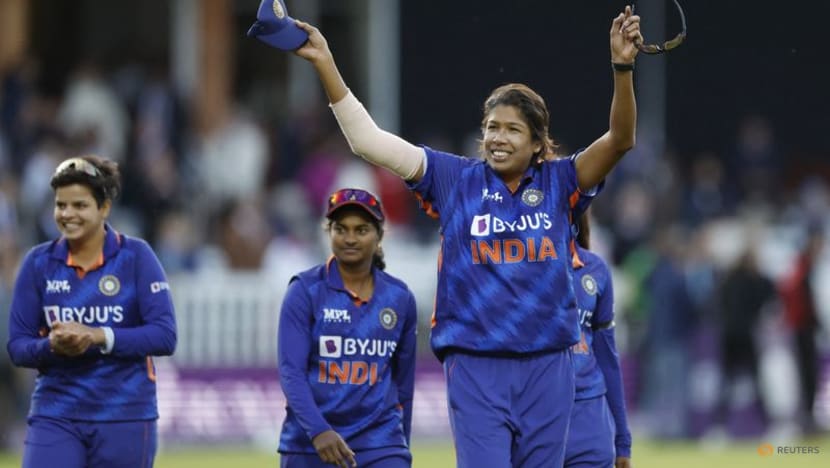 India's Goswami bowls 10,000th ODI ball on way to controversial win India's Goswami bowls 10,000th ODI ball on way to controversial win