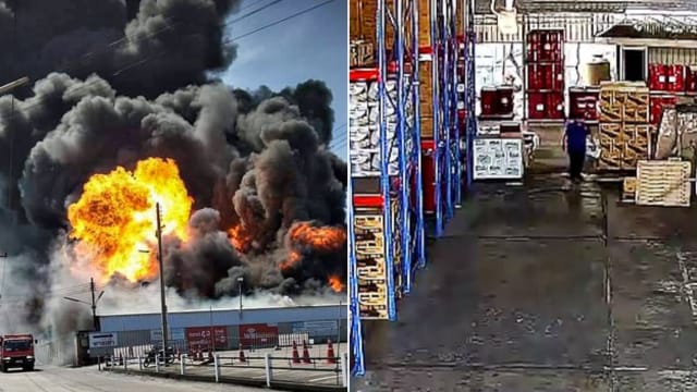 泰国员工受不了老板 一把火烧毁公司仓库